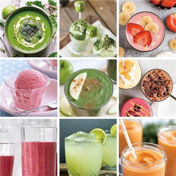 Portable Blender USB Rechargeable, Personal Size Blender , 20Oz (Green) - Picture 6 of 6